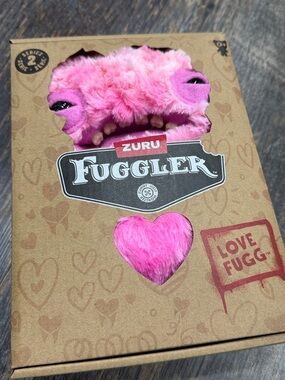 Zuru Fuggler Pink Plush Monster Toy “ Wide Eyed Weirdo”  - Quirky Collectible